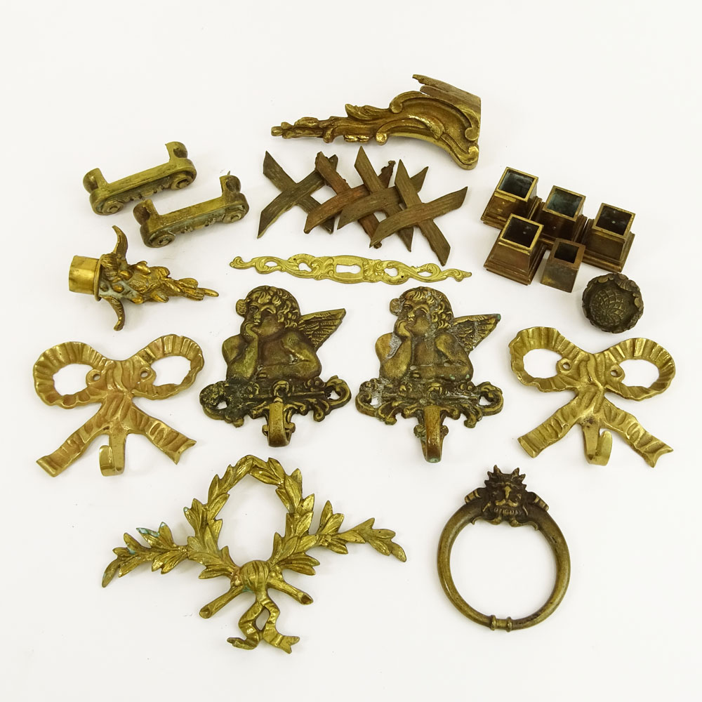 Collection of 19th and 20th Century French Bronze Ornaments.