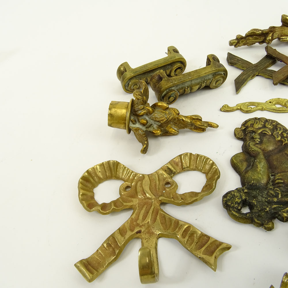 Collection of 19th and 20th Century French Bronze Ornaments.