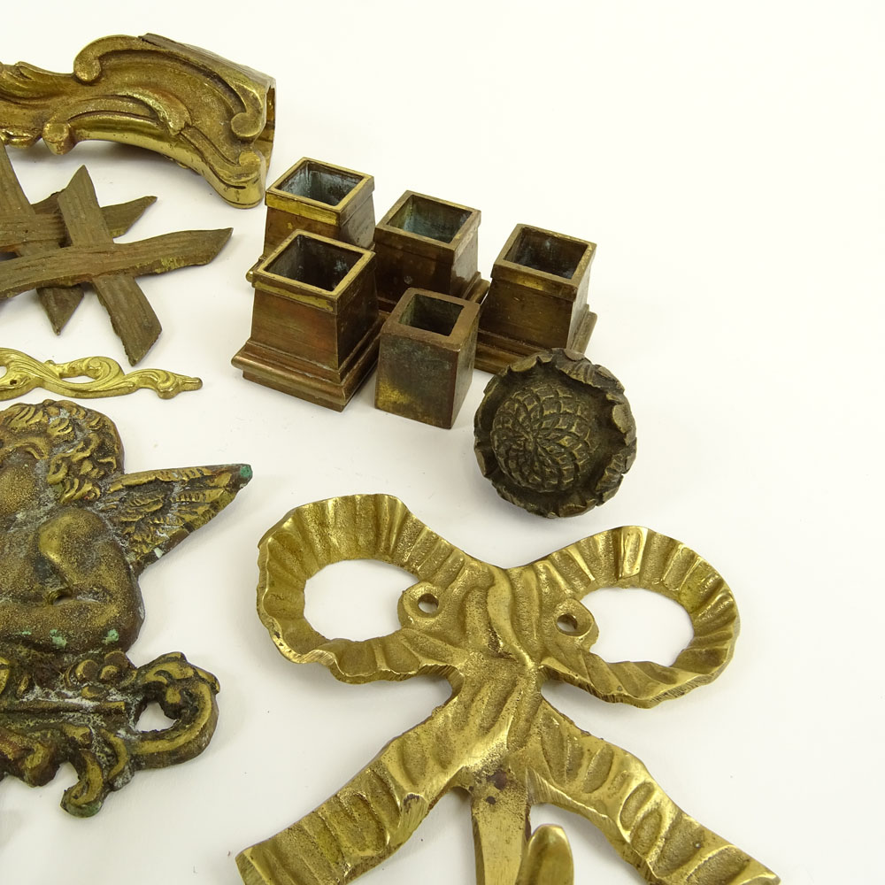 Collection of 19th and 20th Century French Bronze Ornaments.