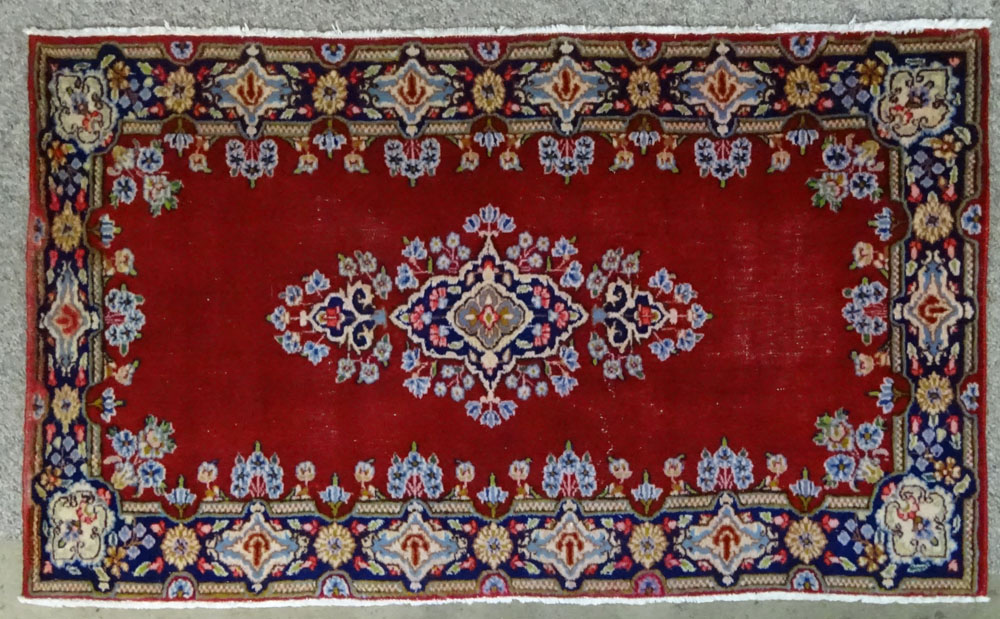 Semi-Antique Kerman. Hand Woven.