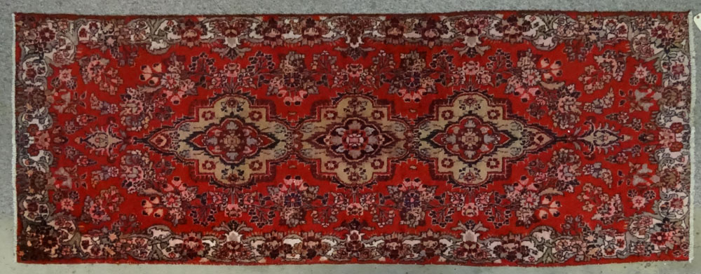 Semi-Antique Hamadan Carpet.