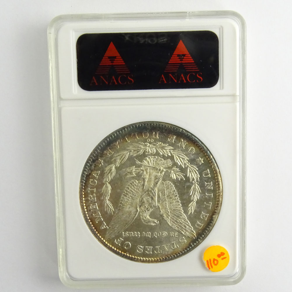 1878-CC Morgan Silver Dollar ANACS MS 63 PG8489.