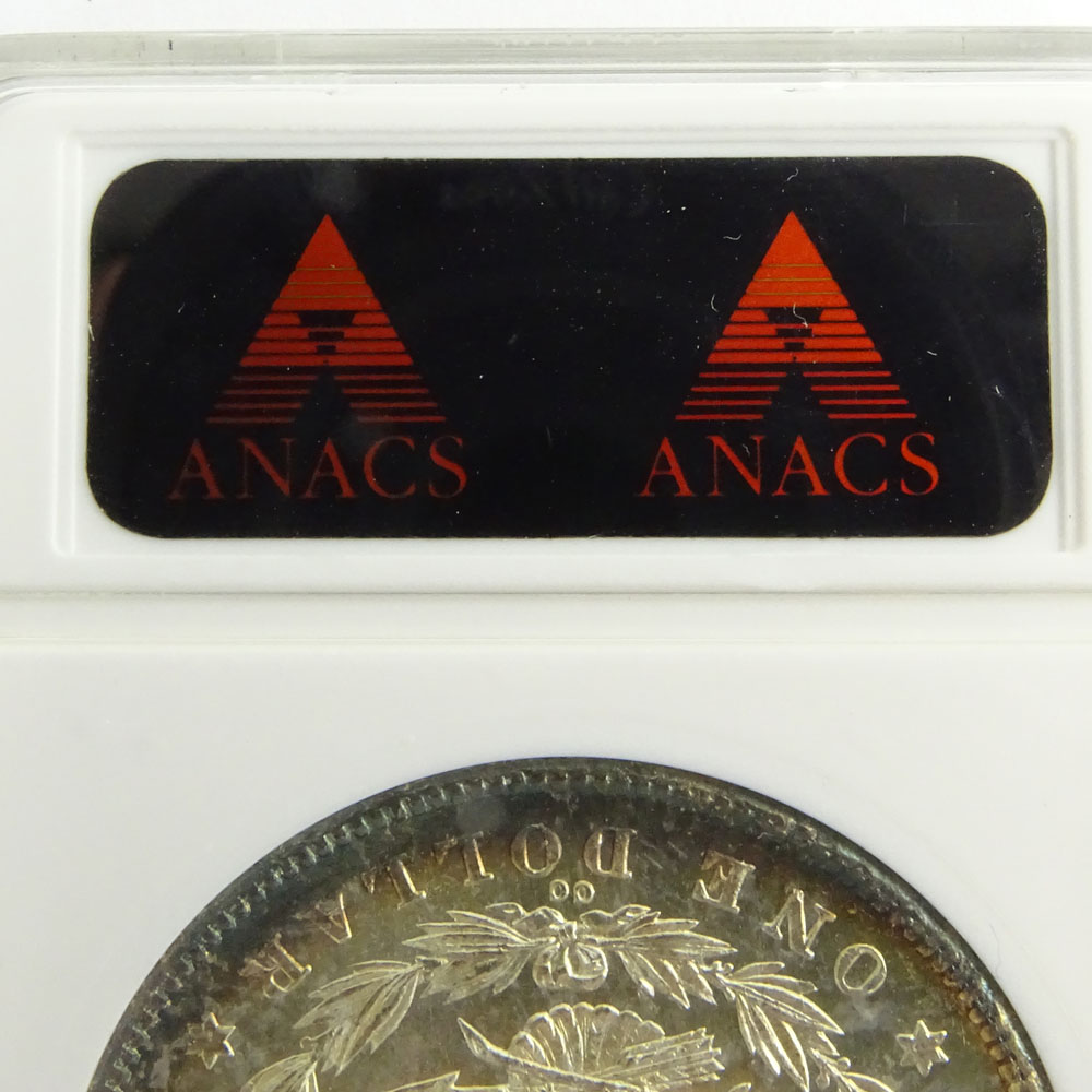 1878-CC Morgan Silver Dollar ANACS MS 63 PG8489.