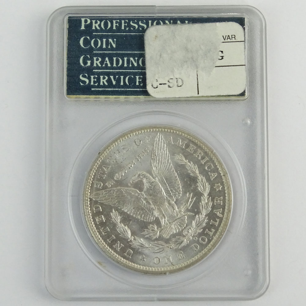 1884-O Morgan Silver Dollar MS64 PCGS 07292.64/1114933.