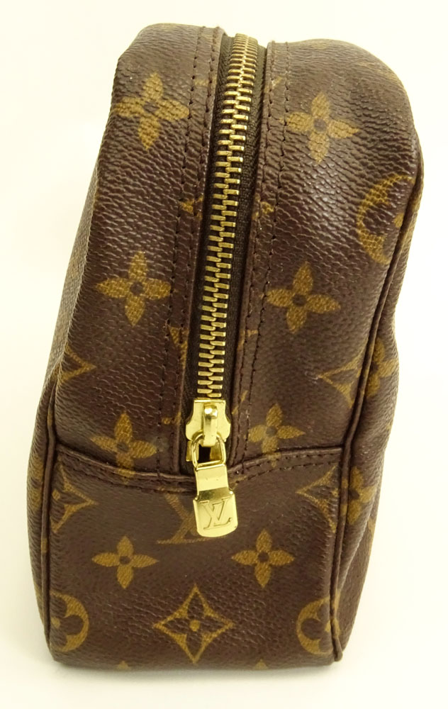 Louis Vuitton Monogram Canvas Toiletry Cosmetic Bag.