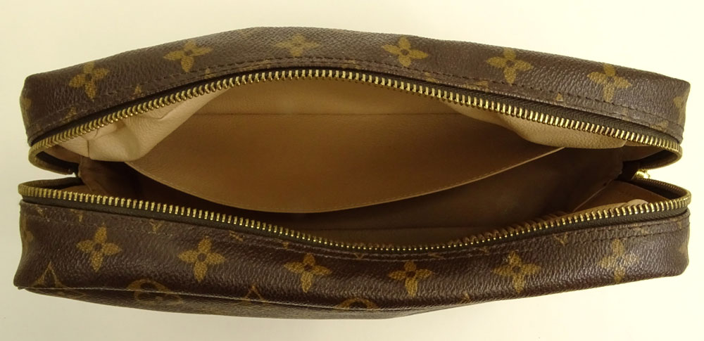 Louis Vuitton Monogram Canvas Toiletry Cosmetic Bag.