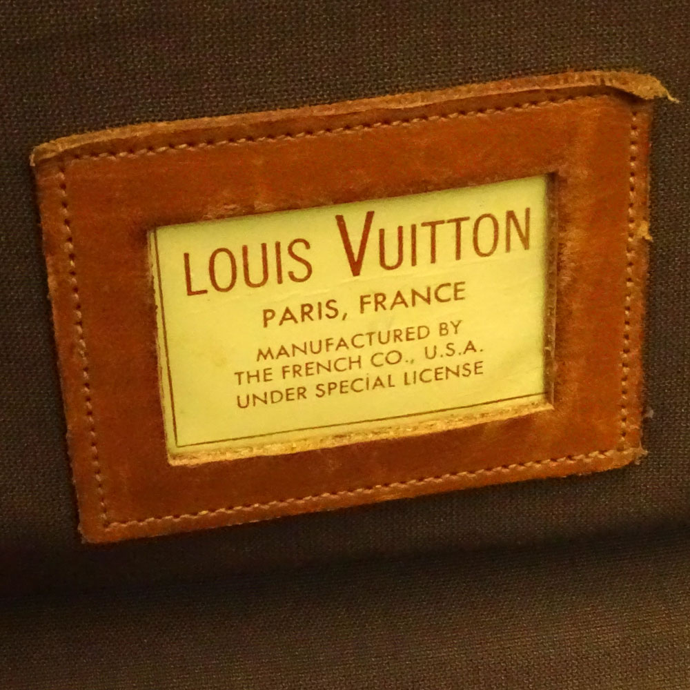 Two (2) Pieces Vintage Louis Vuitton Luggage.