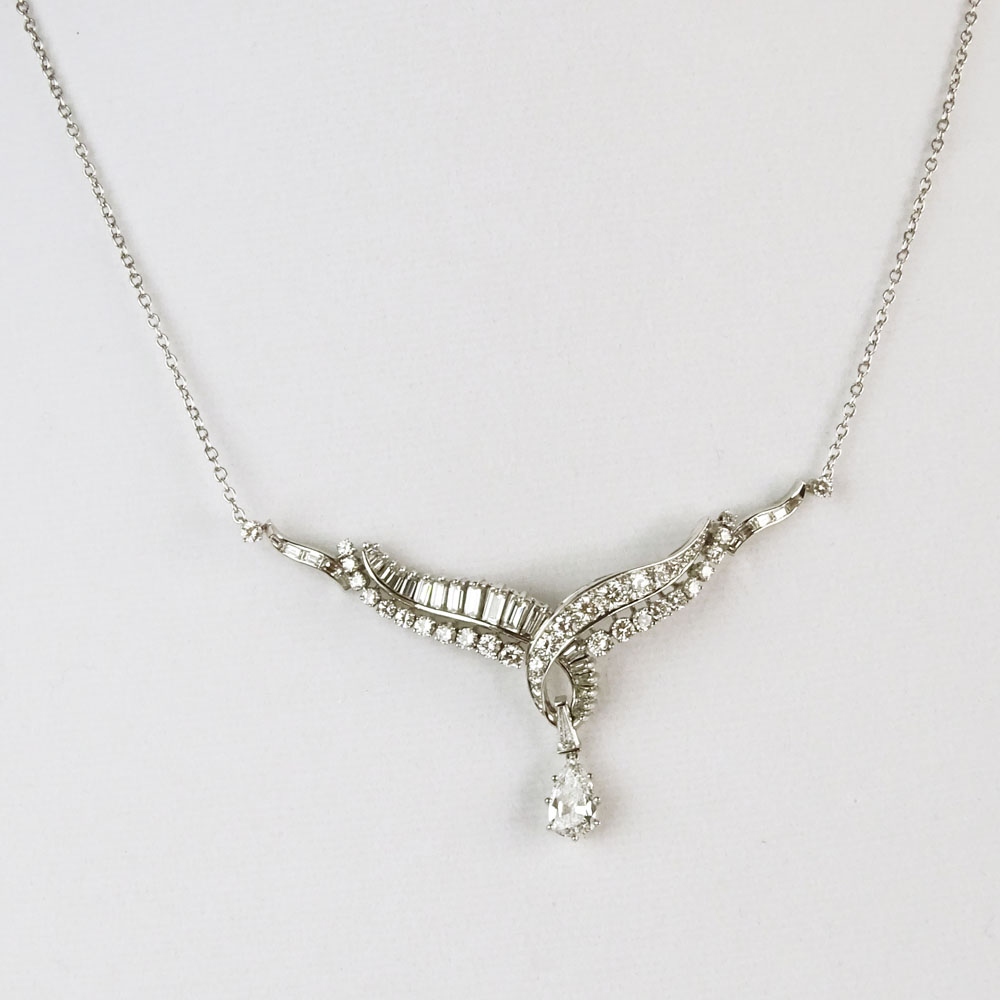 Vintage Diamond and Platinum Necklace