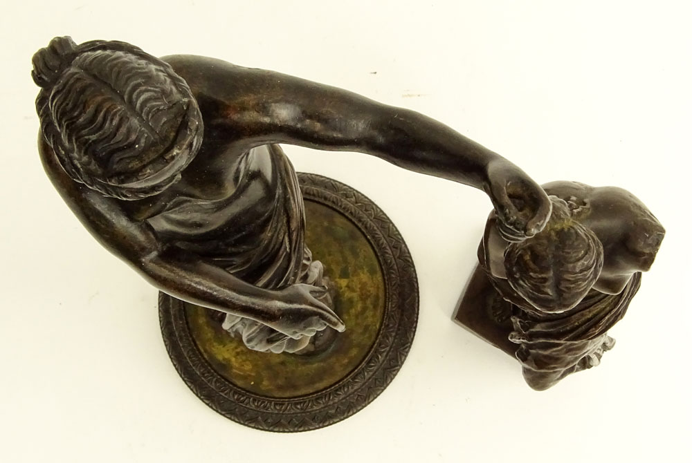 Lot of Two (2) Classical Bronze Sculptures.