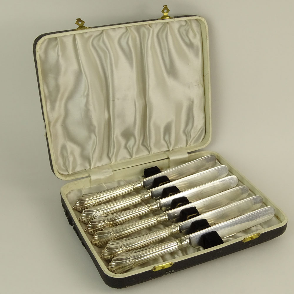 Two (2) Boxed Sets of Vintage Silverplate Utensils.