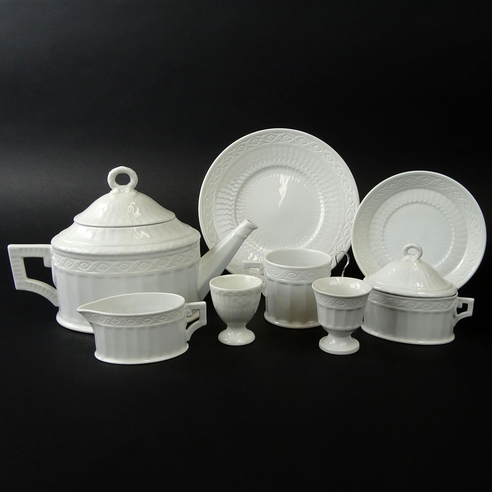 8 piece Royal Copenhagen Breakfast Set for one.