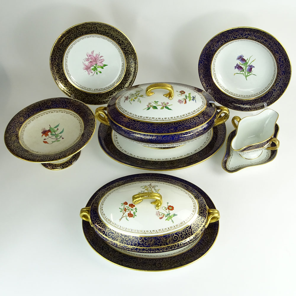 Thirty (30) Piece Minton Partial Dinner Service.