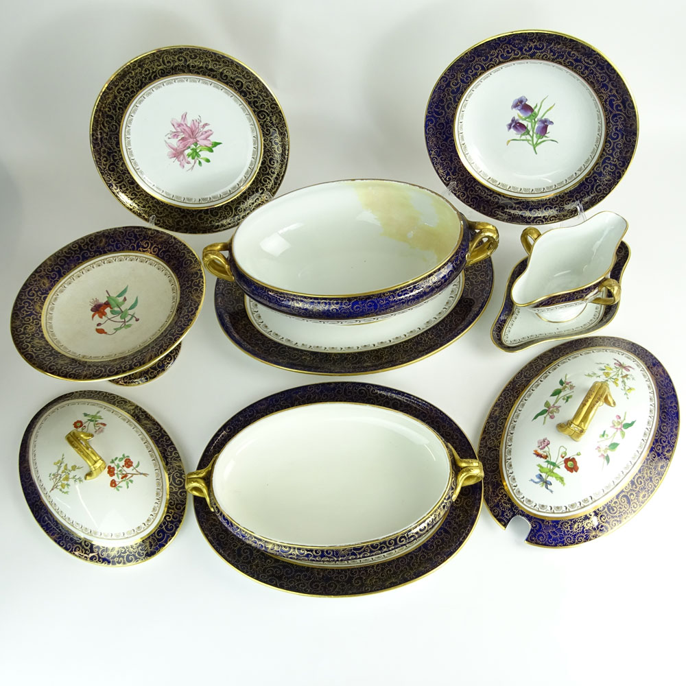 Thirty (30) Piece Minton Partial Dinner Service.