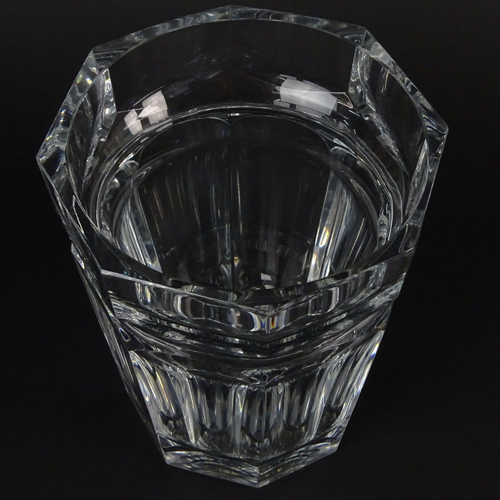 Baccarat Crystal Harcourt Ice Bucket.