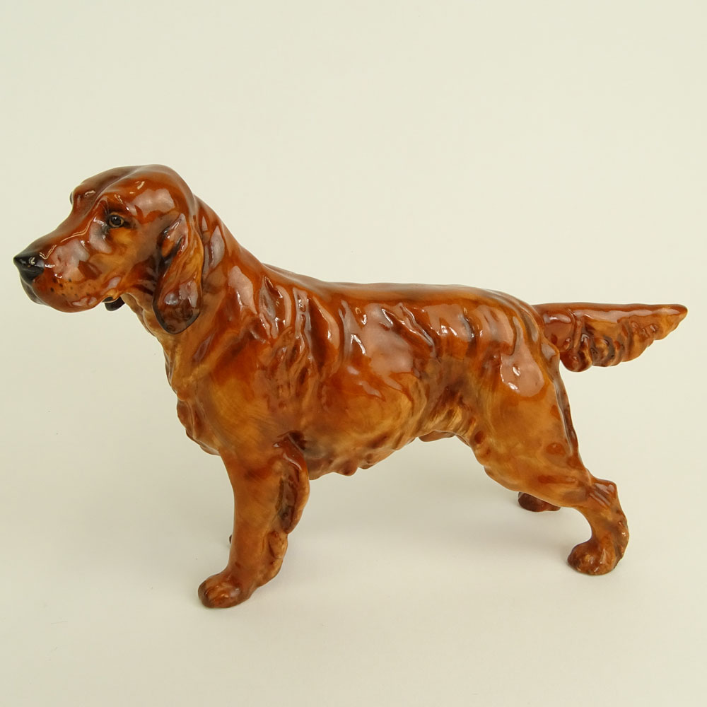 Royal Doulton Porcelain Figurine "Irish Setter".