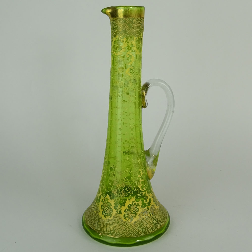 Antique Moser Ewer.