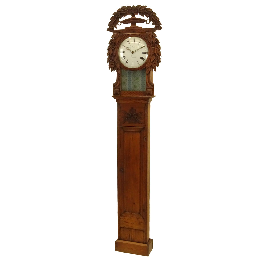 Early 19th Century French Tall Case Clock.