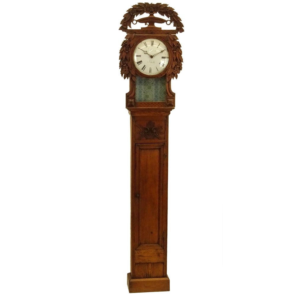 Early 19th Century French Tall Case Clock.