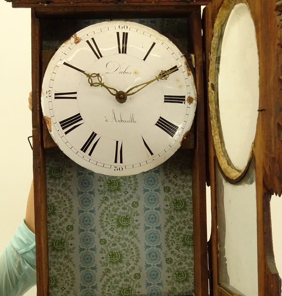 Early 19th Century French Tall Case Clock.