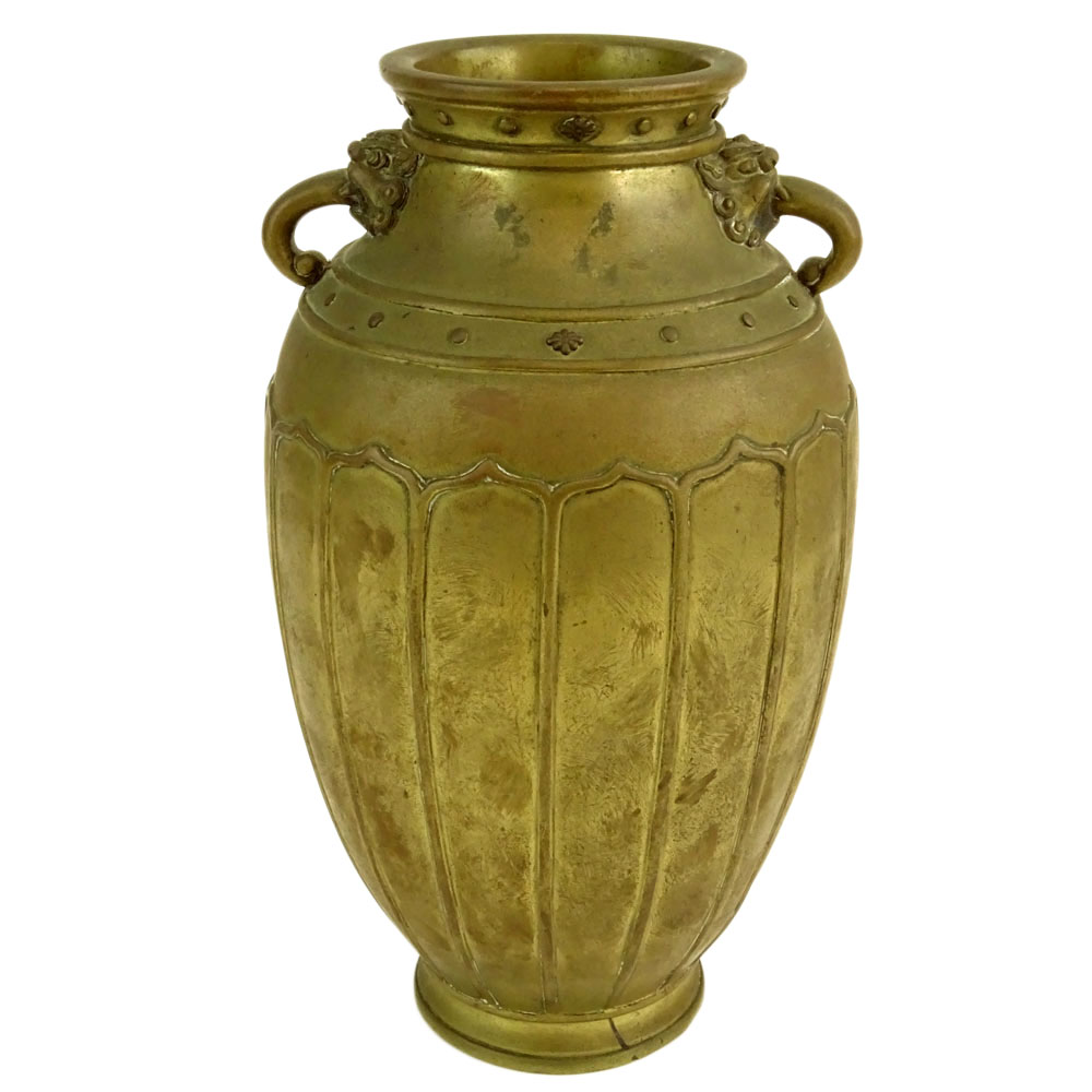 Antique Chinese Bronze Vase.