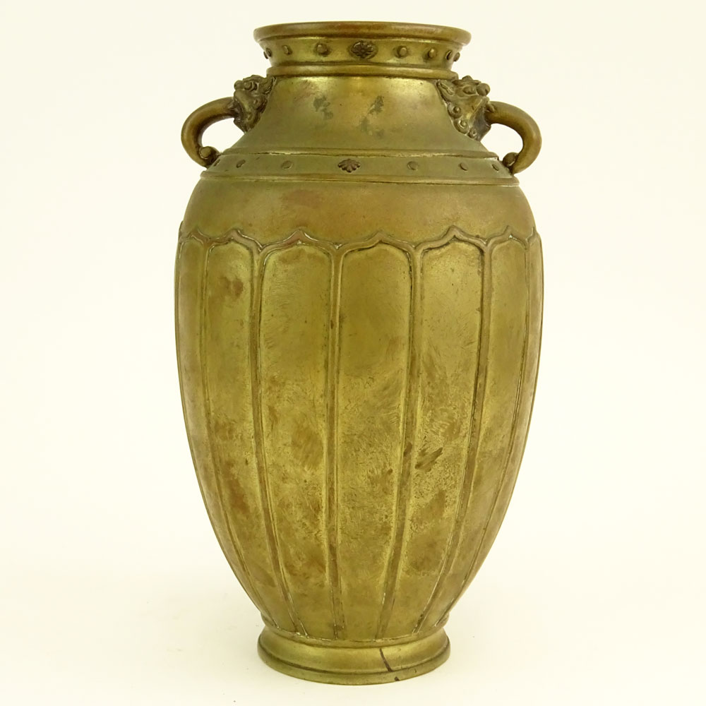 Antique Chinese Bronze Vase.