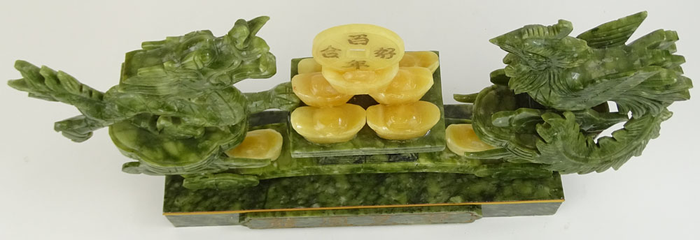 Modern Chinese Jade Sculpture.