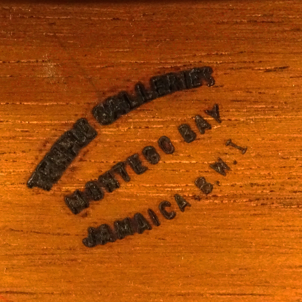 Miniature Dutch Colonial Style Mahogany Bombe Chest.