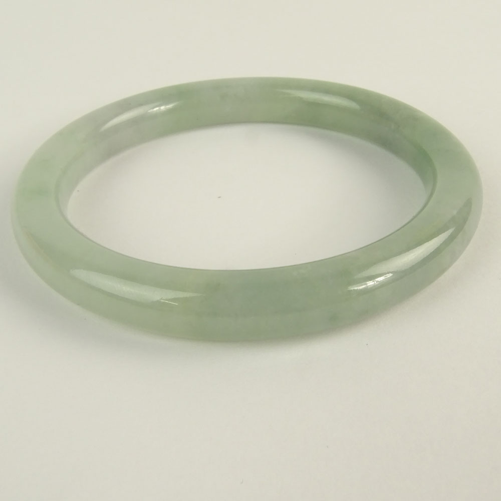 Chinese Translucent Jade Bangle.