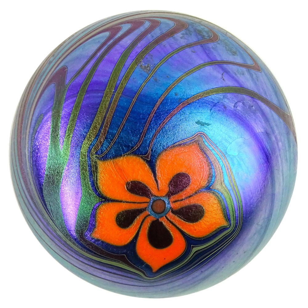 Steven Lundberg Vintage Paperweight, c 1974. 