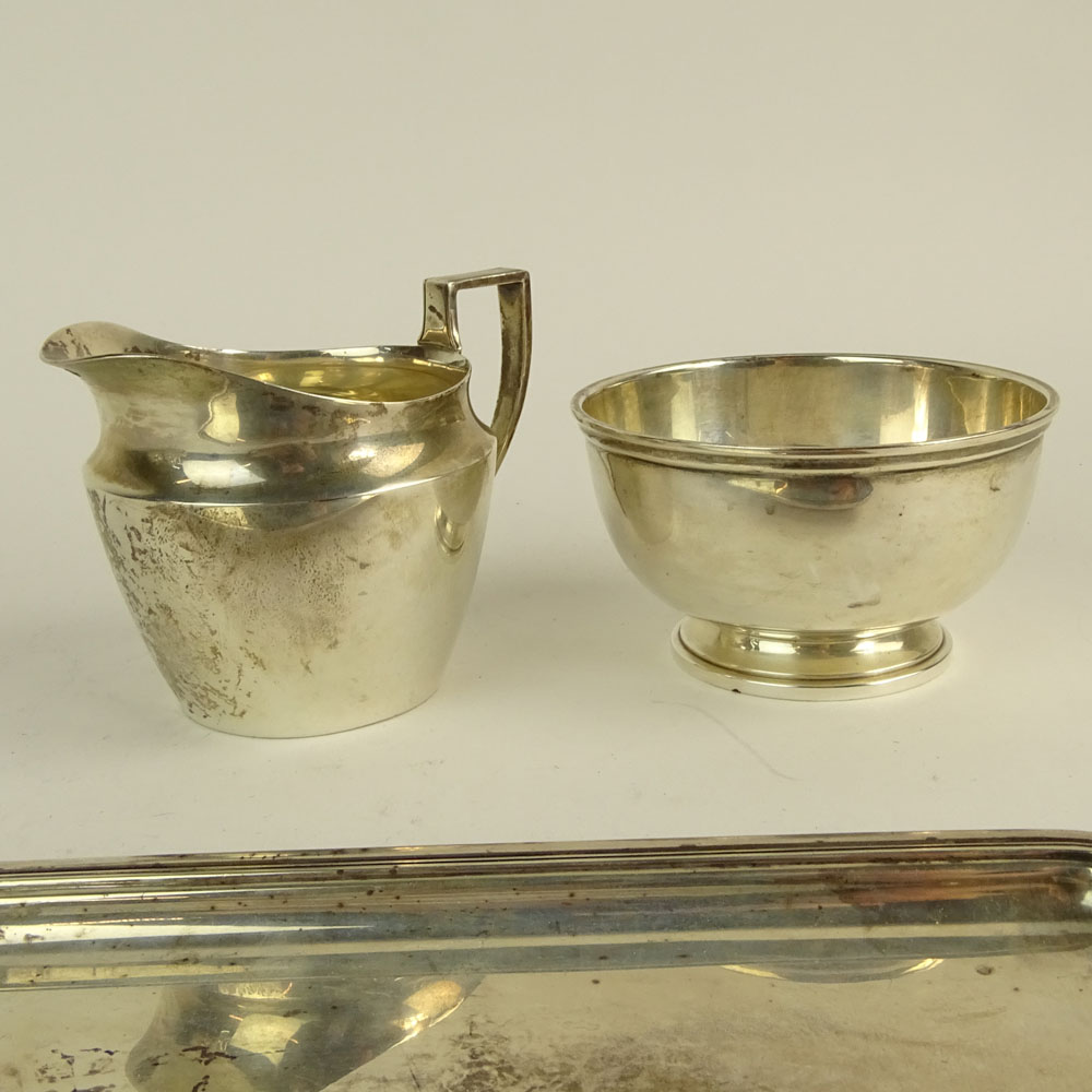 Collection of Three (3) Tiffany & Co. Sterling Silver Tabletop Items.