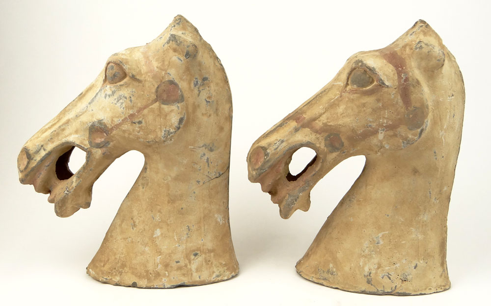 Pair of Chinese Tang Dynasty (618