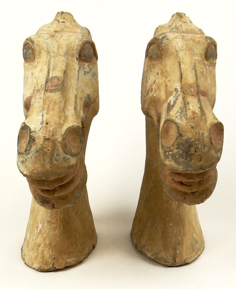 Pair of Chinese Tang Dynasty (618