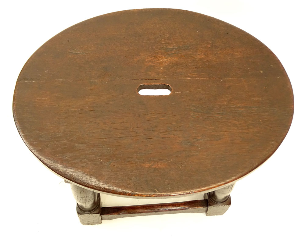 19th Century Italian Walnut Occasional Side Table