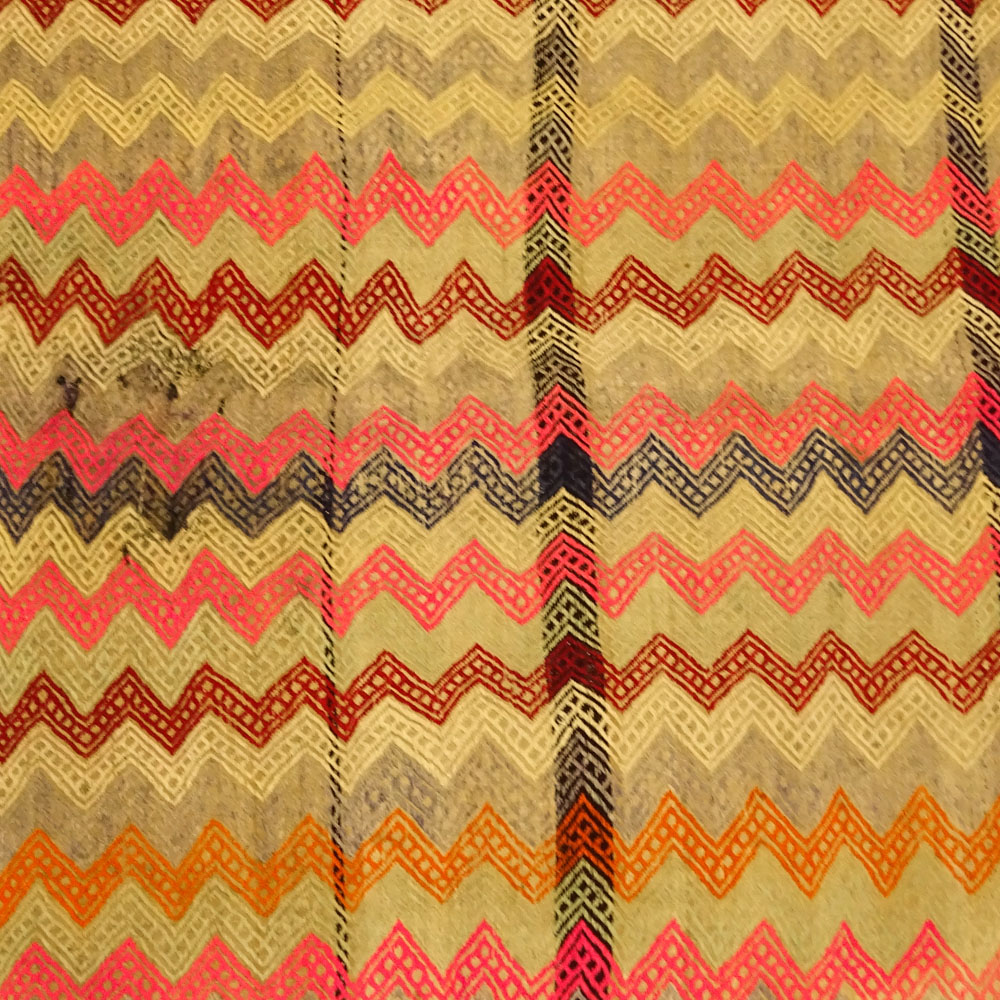 Vintage Moroccan Kilim Rug.