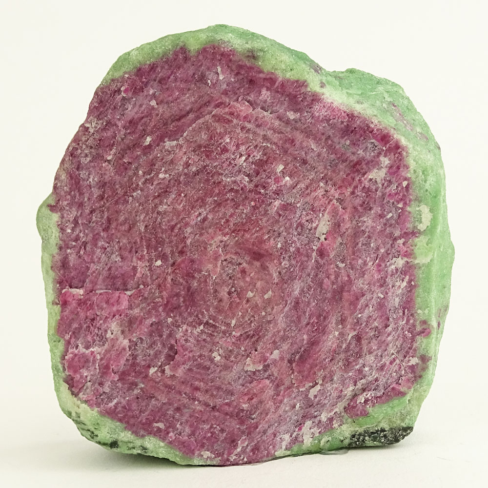 Carved Natural Ruby In Zoisite "Ganesha" 