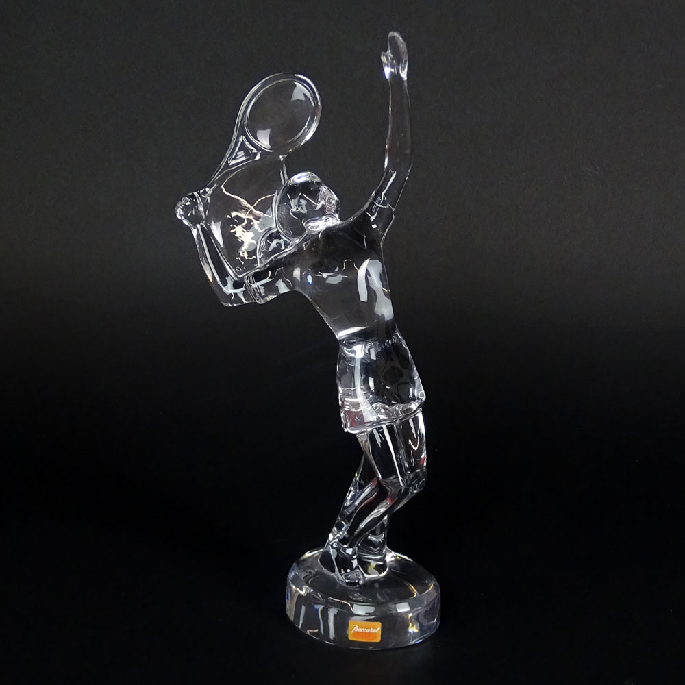 Baccarat Crystal Figurine "Tennis Woman" 