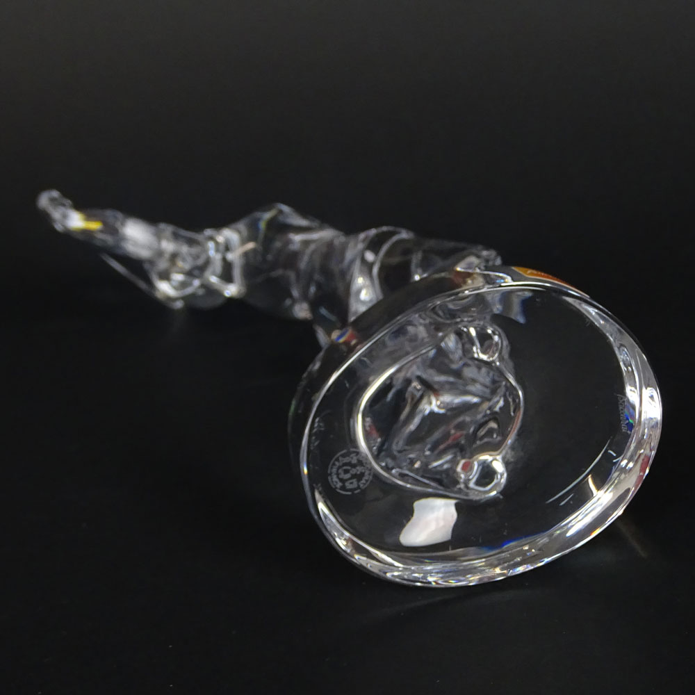 Baccarat Crystal Figurine "Tennis Woman" 