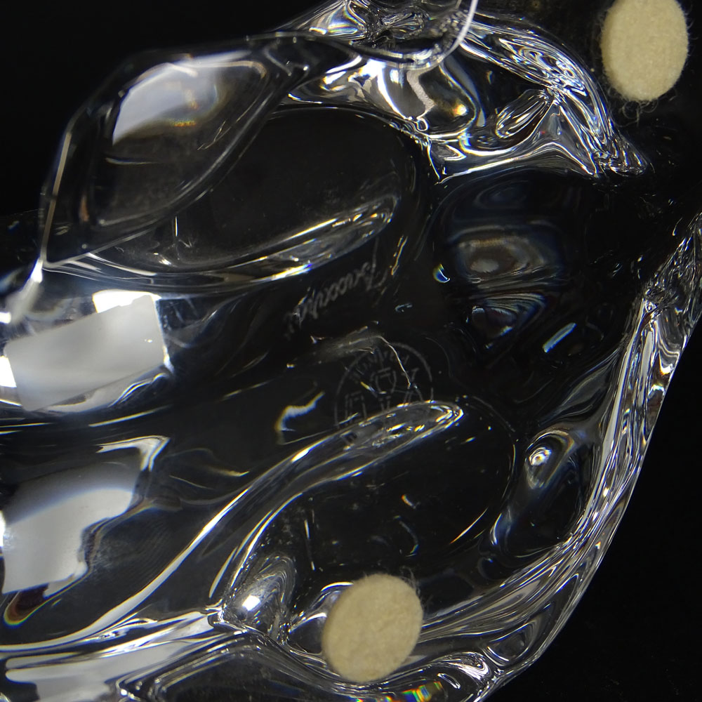 Baccarat Crystal Figurine "Lion" Original label, 
