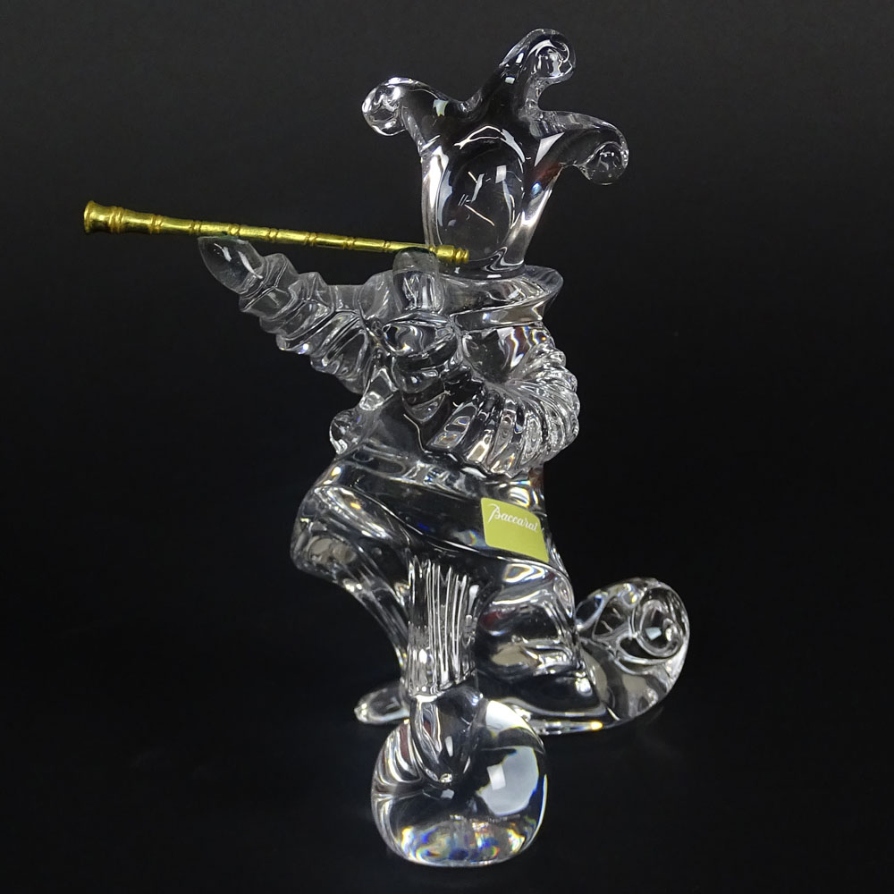 Baccarat Crystal Figurine "Court Jester" 