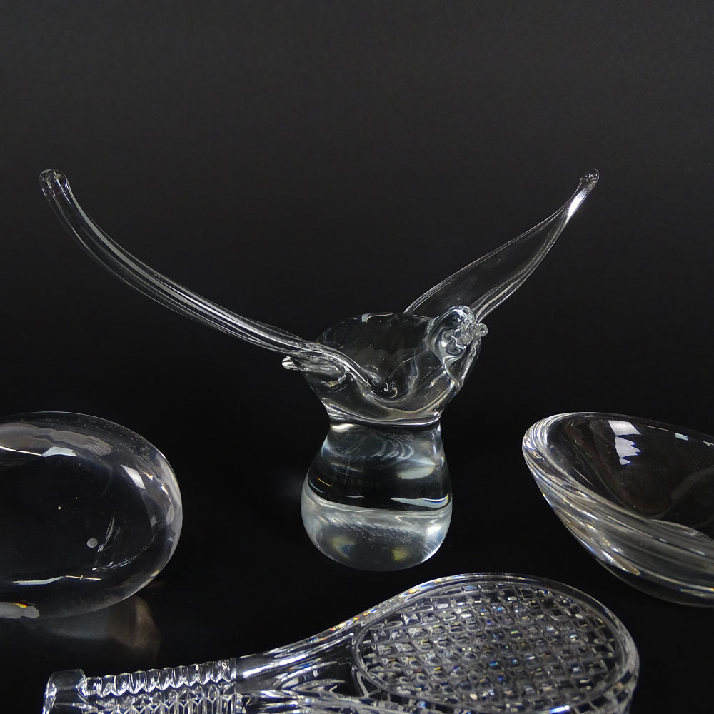 Lot of Four (4) Art Glass Figurines.