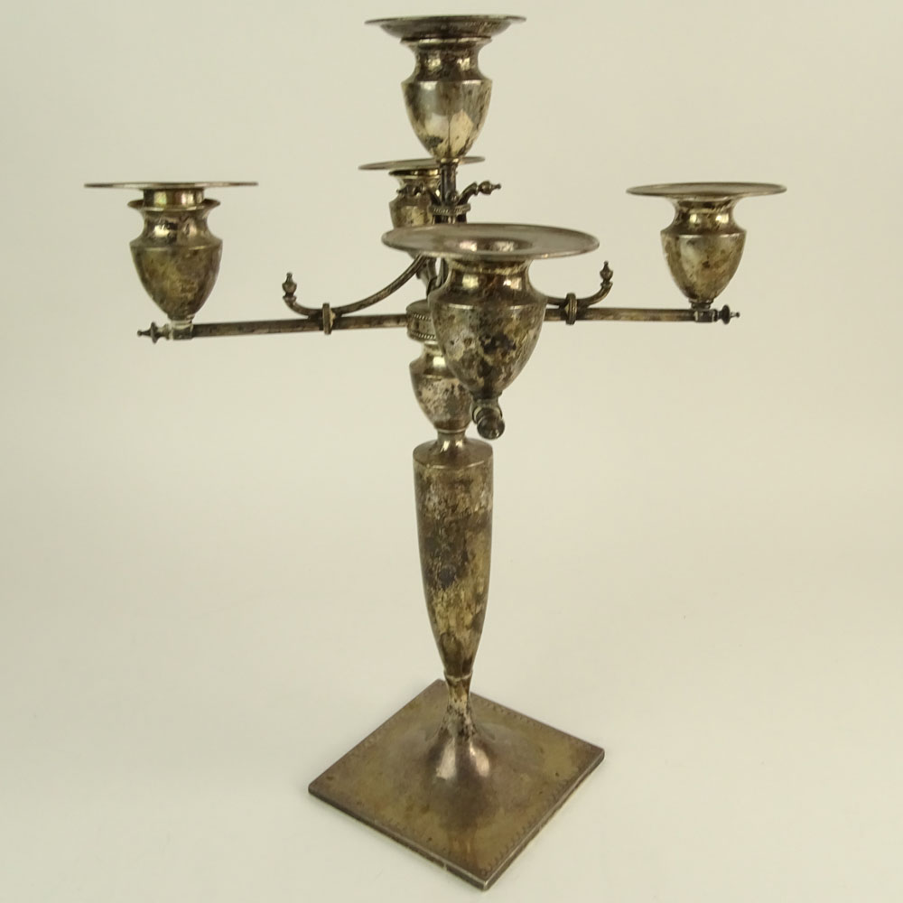 Vintage BSC Sterling Five (5) Light Candelabrum.