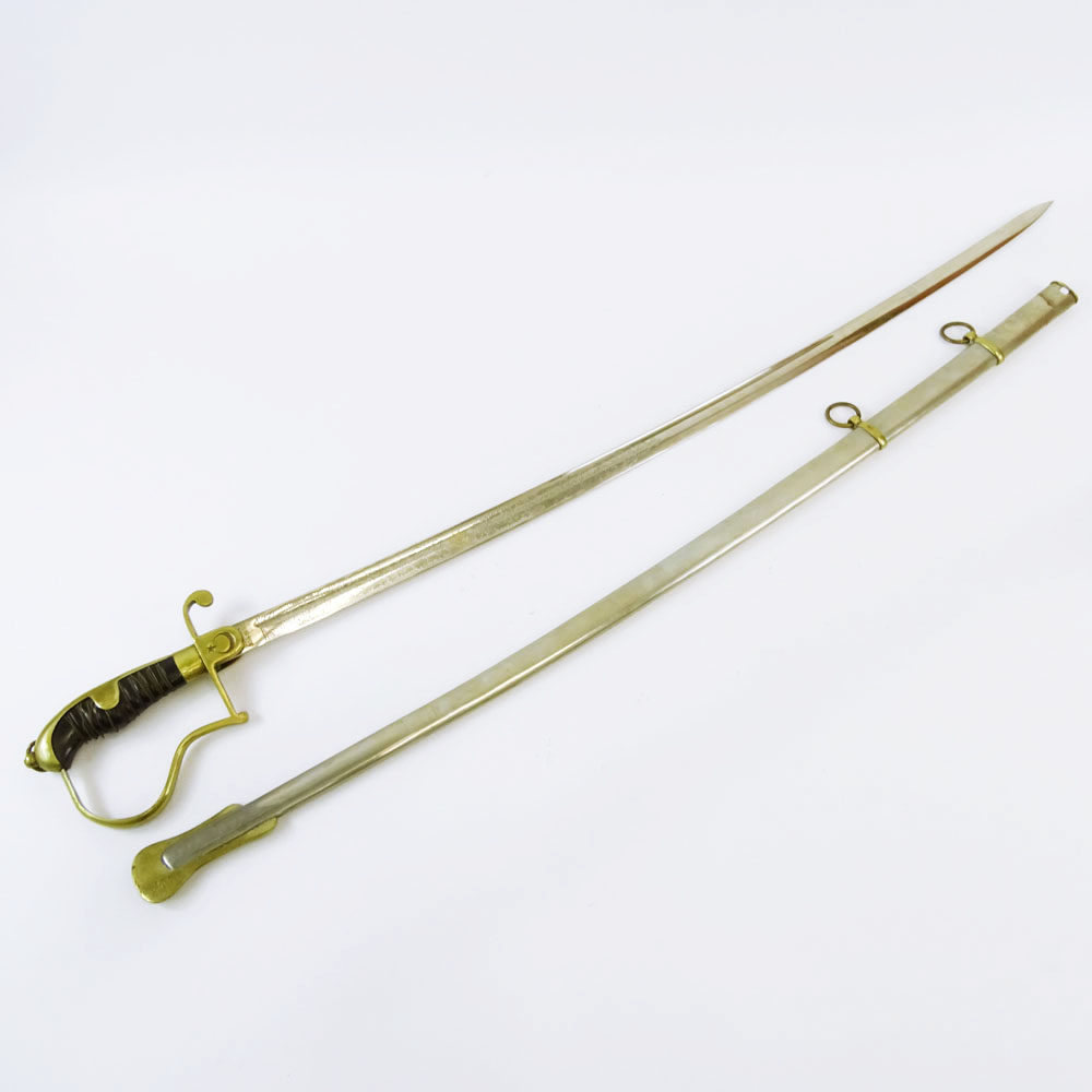 Masonic Sword with Scabbard.