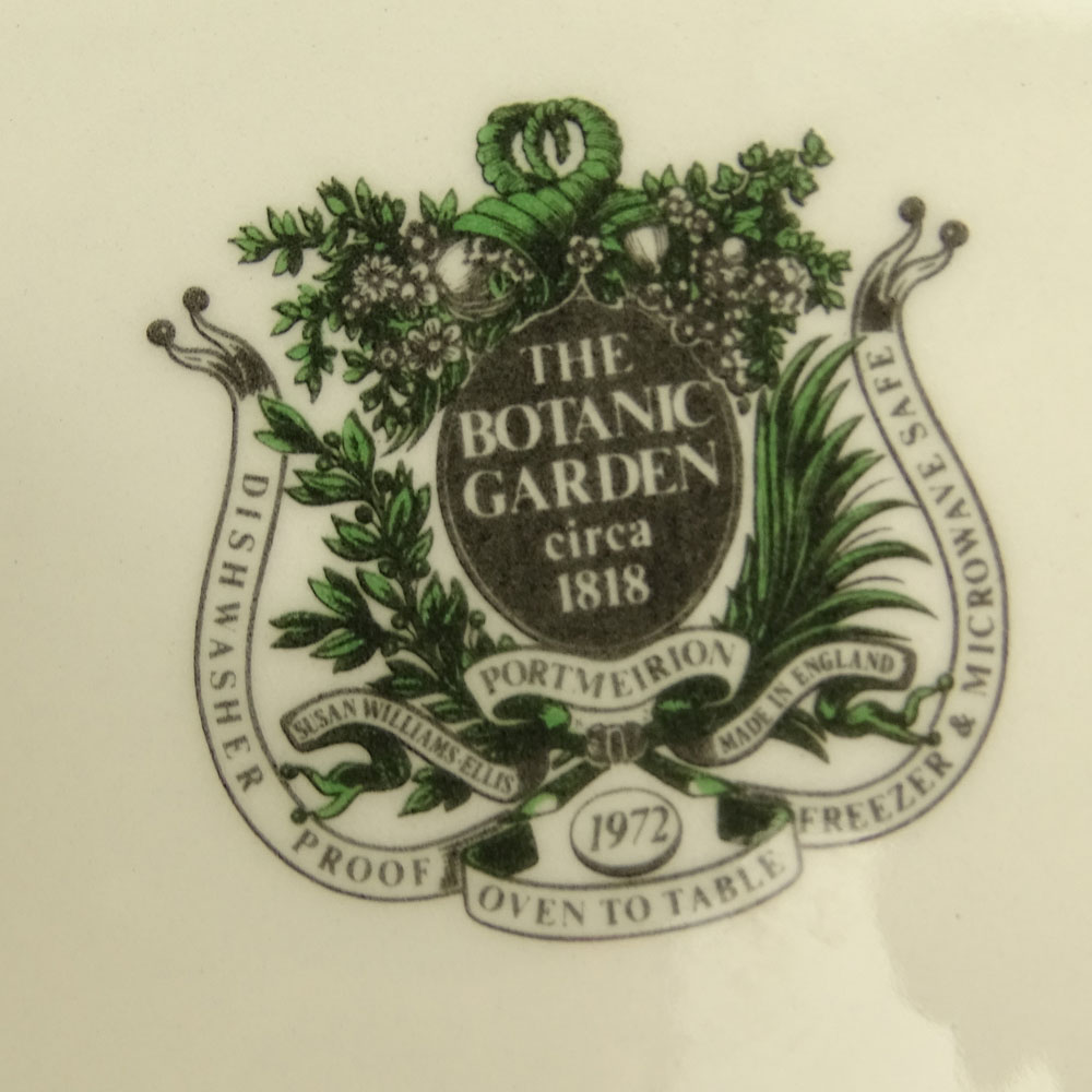 Large Set of Portmeirion Botanic Garden Dinnerware.