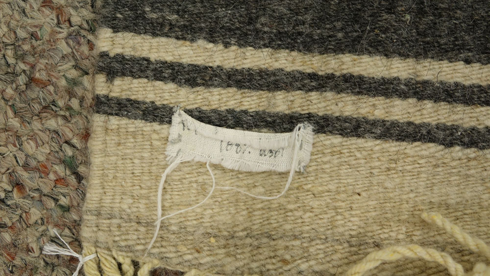 Modern Native American Style Runner Carpet.