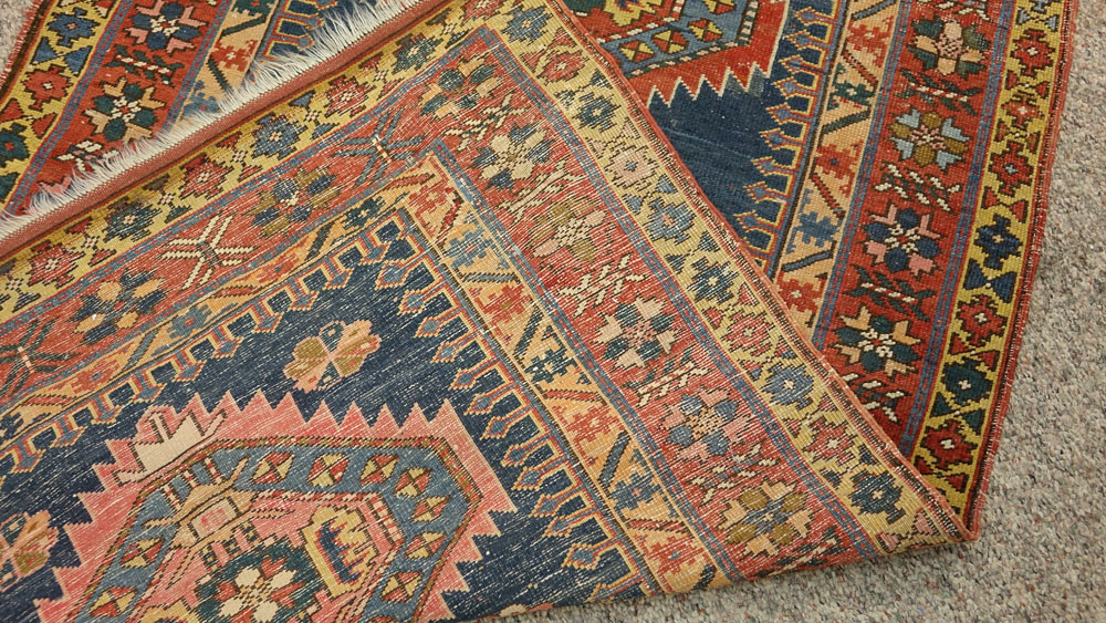 Semi Antique Persian Heriz Rug/Runner.