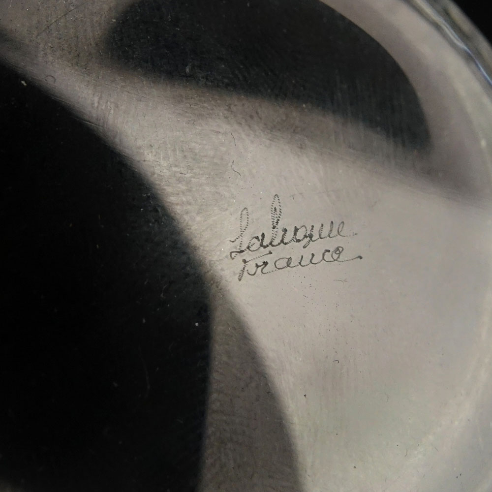 Lot of Seven (7) Lalique Art Glass Pieces.