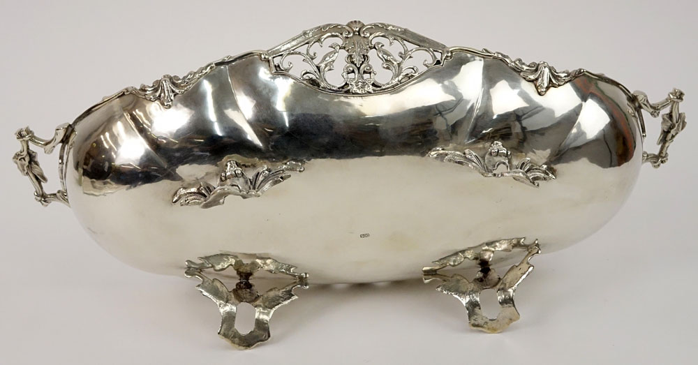 19/20th Century 900 Silver Centerpiece Bowl, 