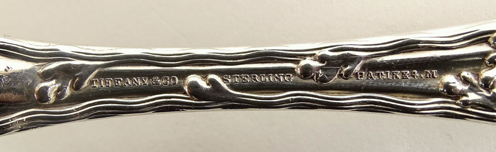 Tiffany & Co Wave Edge Pattern Serving Fork.