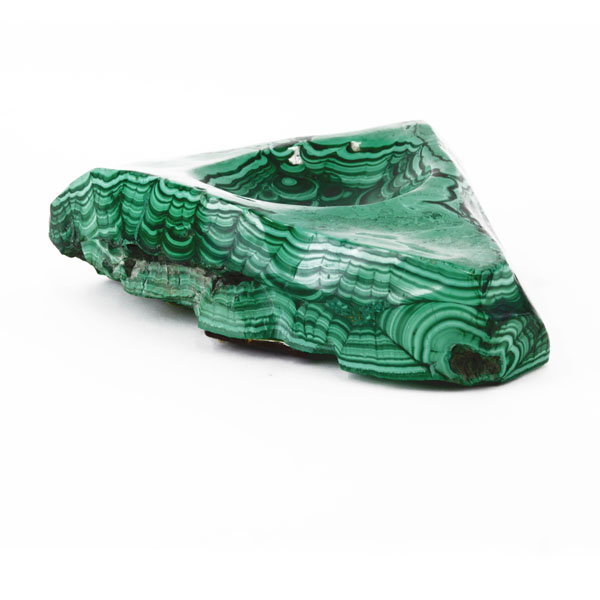 Huge Malachite Shallow Bowl/Ashtray