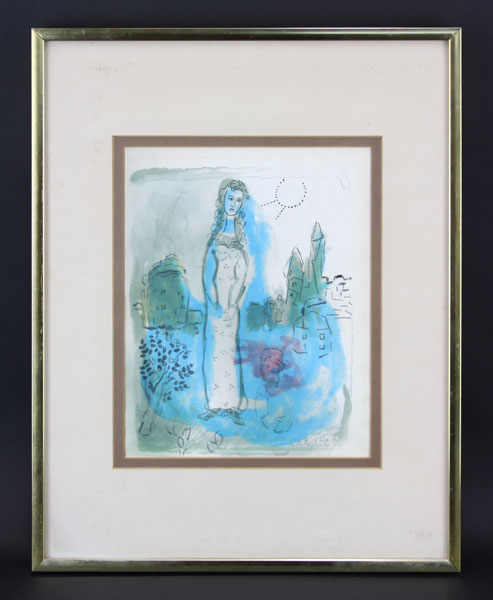 after: Marc Chagall, French/Russian (1887-1985) Lithograph